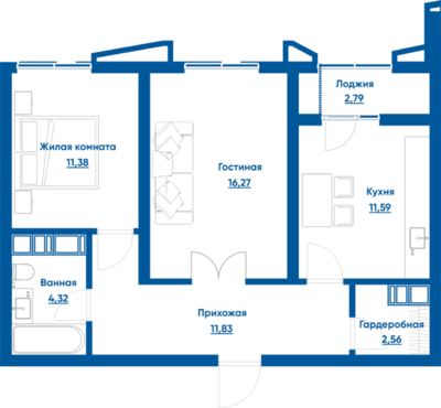 Regnum Plaza - Планировка - Yangi Binolar