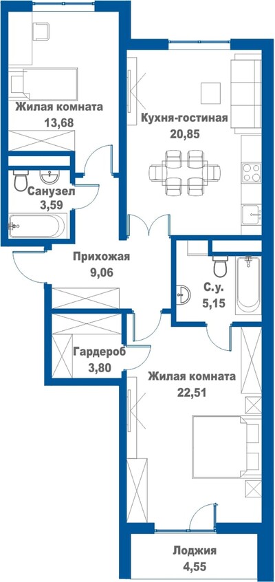 Soy Bo'yi - Планировка - Yangi Binolar